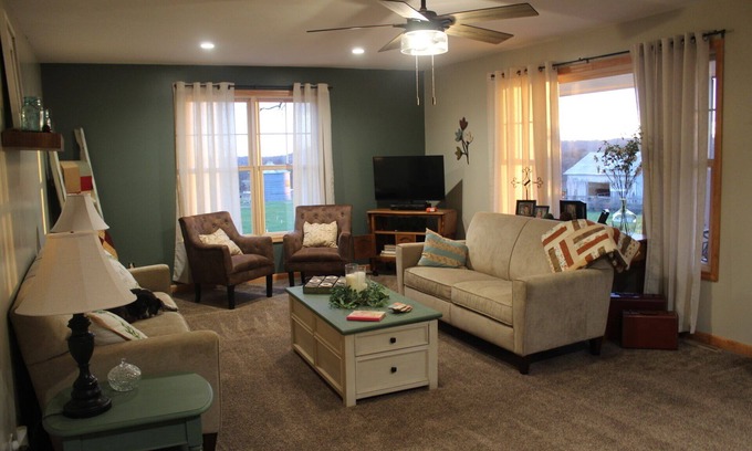 Dawn Other | Enjoy rural Missouri and a quiet getaway at White Cottage Farm.
