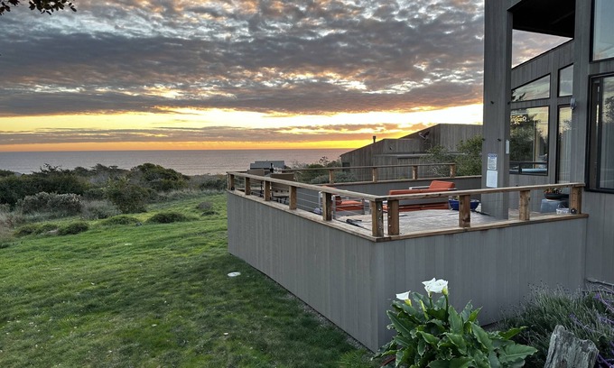 Sea Ranch House | Enjoy Springtime in Sea Ranch on the Sonoma Coast at our home with an ocean view