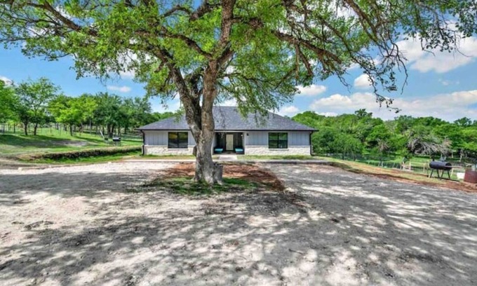 Moody Apartment | Enjoy the country views! Unit A
