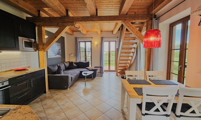 Meschendorf Apartment | Entspannung pur mit Meerblick und Kilometerlangen Hundestrand