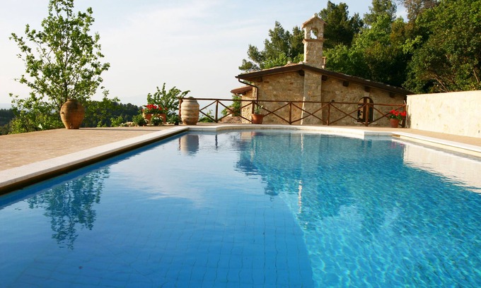 Baiano Villa | Eremo House a place in the Sun of Spoleto with beautiful pool