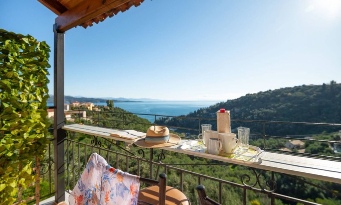 Gimari Apartment | Eros Sea View: Brand new! Comfortable apartment, above Agni