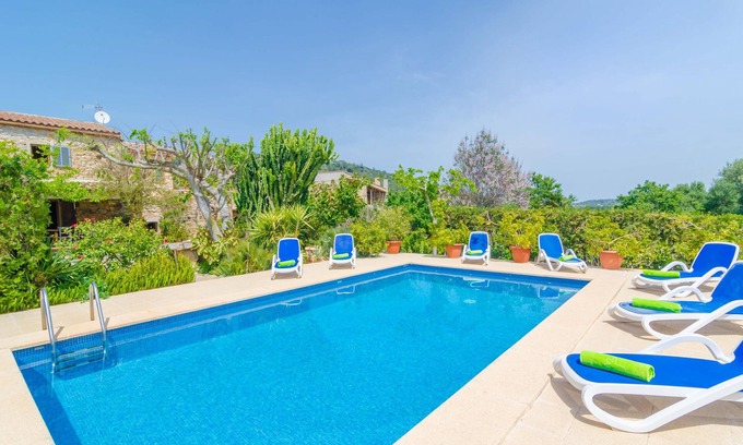 Son Servera Villa | ES RAFAL DE BAIX - Villa with sea views in son Servera. Free WiFi