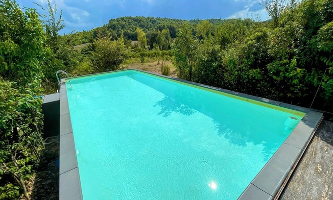 San Brizio Villa | Eve House - villa + grounds, pool, pool house, pergola, patio + terrace. Slps 4