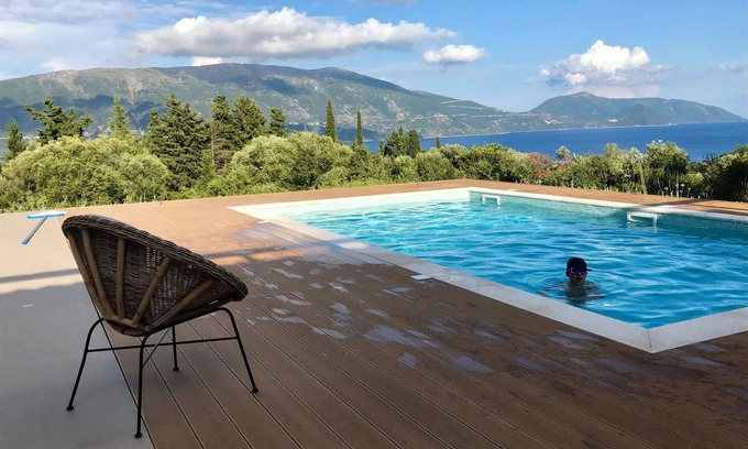 Evreti Villa | Evreti DREAMHOUSE Stone House With Private Pool & Sea View. A Paradise on Earth!