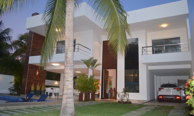 Jenipabu House | Excellent home - 05 suites with air conditioning, pool and barbecue