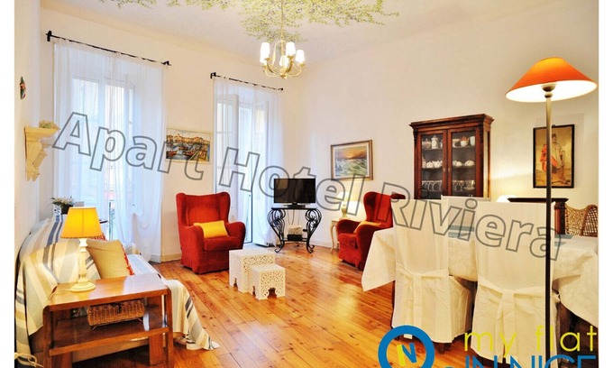 Old Town Apartment | Exceptionnel emplacement 3 pièces climatisé coeur du vieux nice Jean Jaures 1 - Old Town/Promenade des Anglais