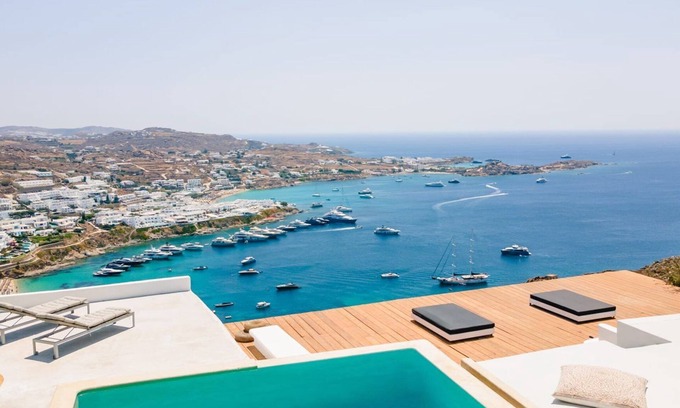 Psarou Villa | Exclusive Above Nammos Villa | Villa Mystique | Overlooking Famous Nammos.