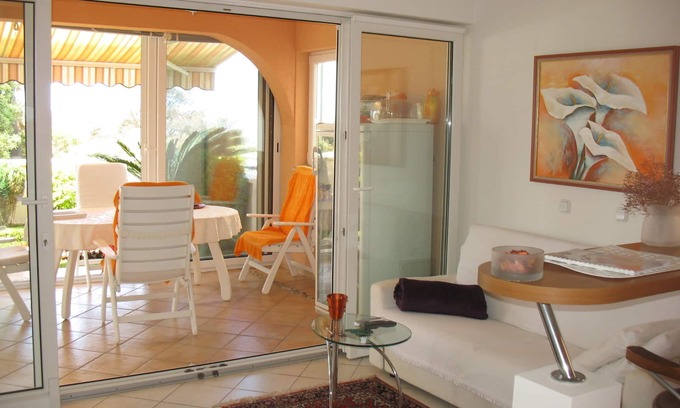 Gajac Apartment | Exclusive Apartment near the Beach,Zrce,Sea View,Garden with Barbecue,Parking