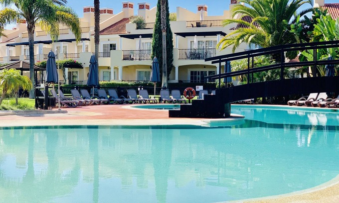 Vilamoura Apartment | Exclusive Palmyra , Vila Sol, 3 Bed 3 Bathroom Ground Floor Appt, baby friendly