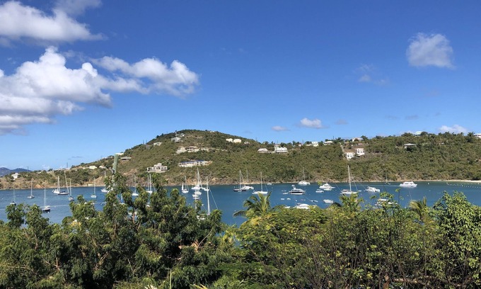 Great Cruz Bay Villa | Exclusive Sunset Villa Beautiful private Caribbean estate home on Great Cruz Bay
