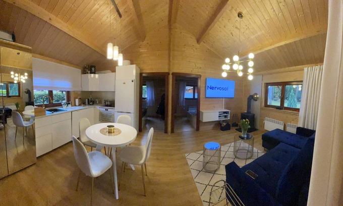 Lubrza House | Exclusive vacation home on the lake - beach, jacuzzi, boat