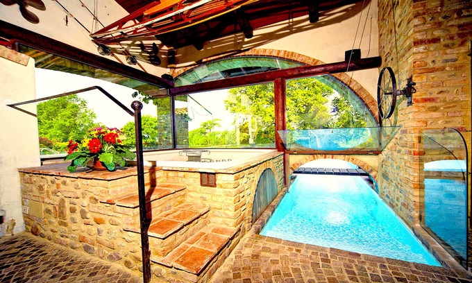 Bene Vagienna Villa | Exclusive villa with 8 x 18 swimming pool, sauna, whirlpool and billiards.