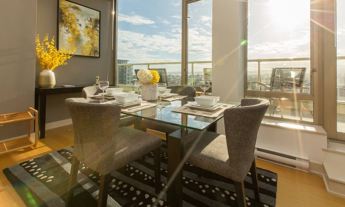 Downtown Victoria Condo | Executive Luxury Suite - Everything's Just Down The Street Suite!