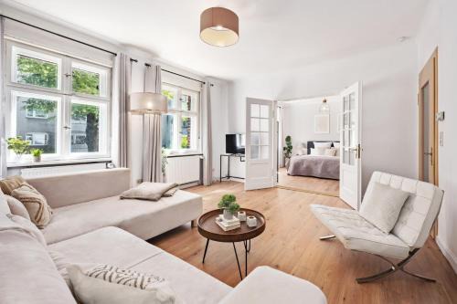 Cottbus Apartment | Exklusives HILVIT Health Apartment an der Universitätsklinik - Perfekt für Business und Kultur! 2 Schlafzimmer - Smoothie Mixer - Fitness Wall Gym - Smart TV