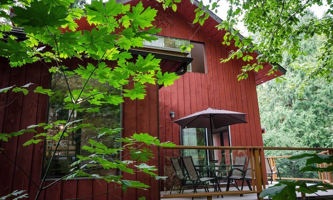 Langford Apartment | Experience beautiful Goldstream Park from within.