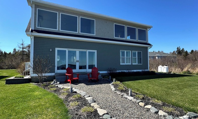 Jonesport House | Experience Maine's Coastal Splendor, Updated Oceanfront Cottage with Views