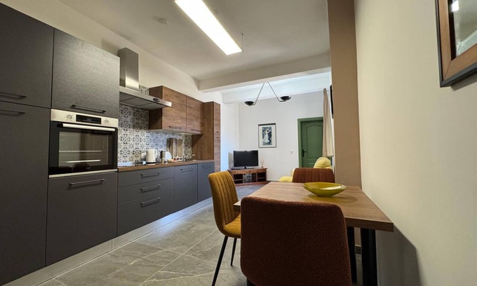 Mellieha Apartment | Experience the pinnacle of luxury in our newly designed one-bedroom apartment in Mellieha square