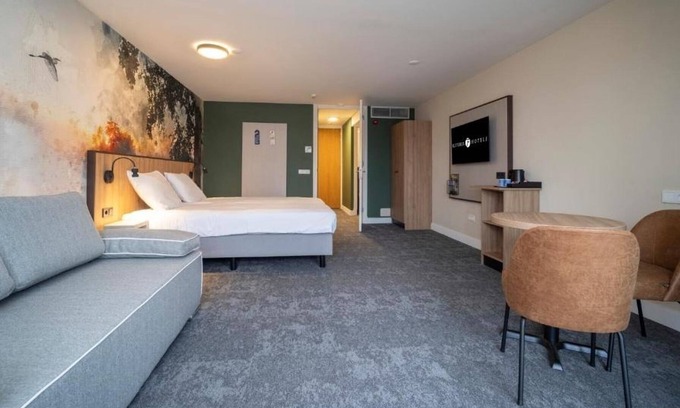 Roden Hotel | Explore Groningen from a Scenic Room w/Balcony Near Speelgoedmuseum Roden