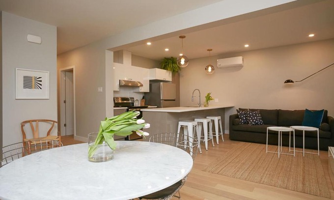 Little Italy Apartment | Explore Montreal from Sleek Contemporary Apartment by Den Stays