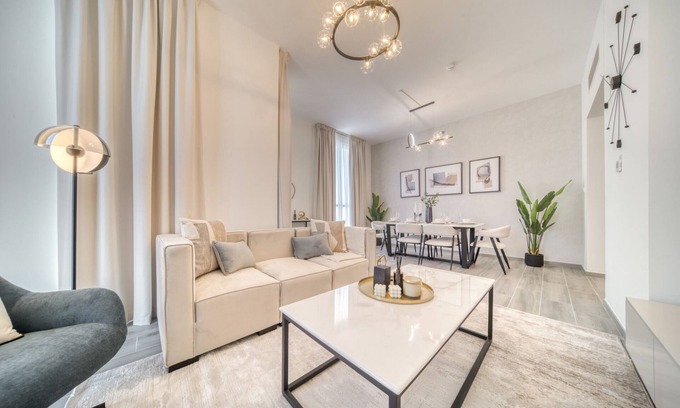 Dubai Production City Apartment | Exquisite 2BR w/Assistant’s Room at Mesk 1 Midtown Dubai Production City by Deluxe Holiday Homes