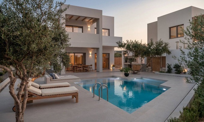Tavronitis Villa | Exquisite Chania Estate | Villa Beerus | 8 Bedrooms | Spacious Outdoor Area.