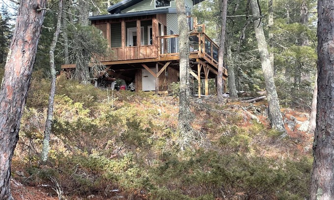 Kenora Cabin | Extremely private remote get away, nestled in the pine trees on pristine lake