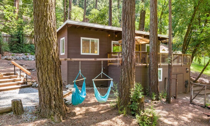 Hacienda Cabin | Faeya Grove - Charming Family Getaway! Remodeled, short drive to Russian River.