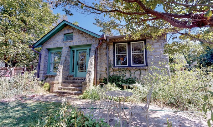 Woodfin House | Fairytale stone cottage