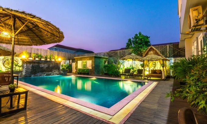 Siem Reap Resort | Family 1Double & Single bed - free breakfast