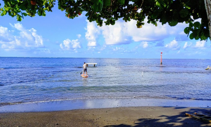 Taiarapu-Est House | Family Beach House at Tautira-Tahiti w/black sand beach