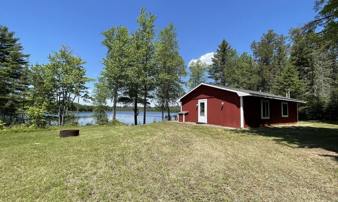 Crystal Falls Cabin | Family cabin on private lake to enjoy fishing, hiking, nature and much more!