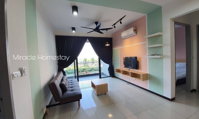 Kampung Bagan Dalam Condo | ❤️ Family Getaway ❤️| SunwayCarnival | Butterworth #8Pax