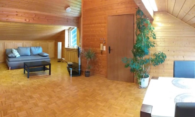 Munchen District Apartment | Family loft with its own sauna in the rustic south of Munich