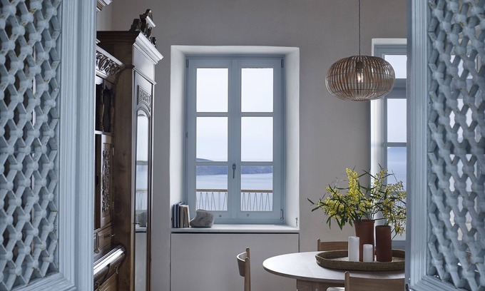 Plaka House | family Villa in Plaka with the most spectacular view on the island