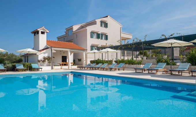 Rogoznica Villa | Family villa with private pool, bar & sports