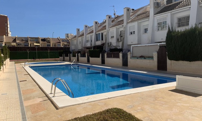 Cabo de las Huertas Cottage | Fantastic house in Alicante. 3 bedrooms + swimming pool - 500m from the beach