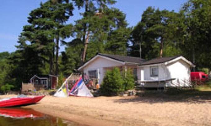 Orby House | Fantastic location at the beach of the lake Öresjö