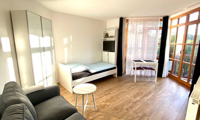 Hillstett Apartment | Fantastic single vacation apartment "Betty" at Lake Eixendorf in the Bavarian Forest