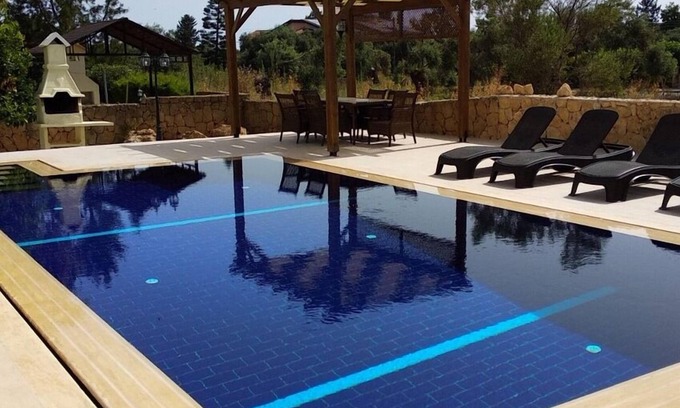 Ozankoy Villa | Fantastic villa with spectacular pool and views, free WiFi, 5 mins from beach.