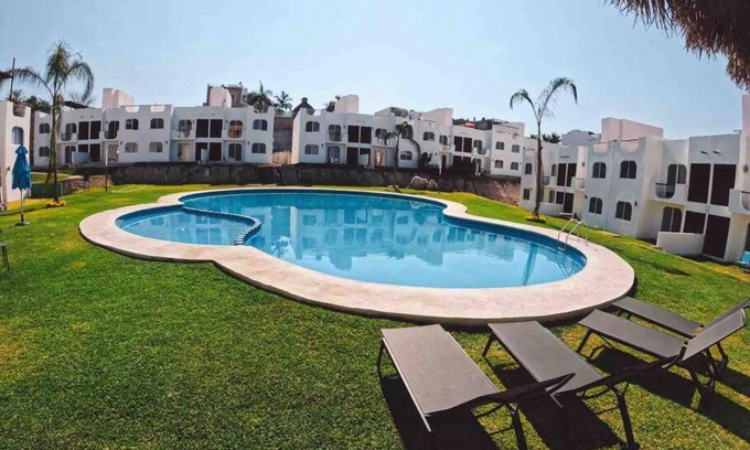 Tequesquitengo Apartment | Fascinante Depa vista a lago y roof garden privado