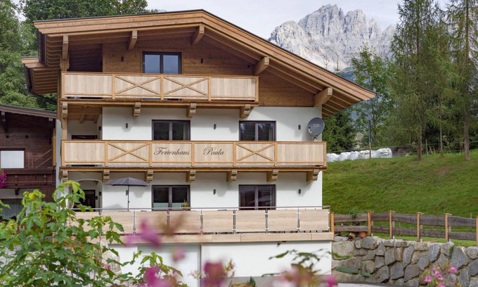 Going am Wilden Kaiser House | Ferienhaus Paula - Ferienhaus, Dusche und Badewanne, 3 Schlafräume