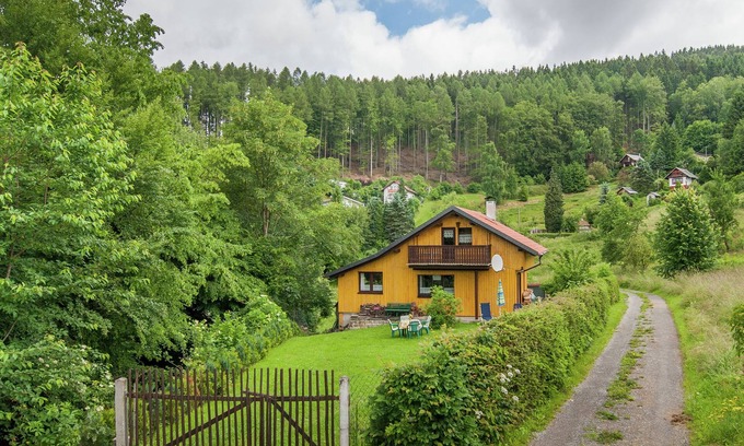 Steinbach-Hallenberg House | Ferienhaus in der Nähe des Skigebietes