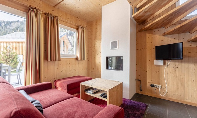 Murau House | Ferienhaus #21b mit 3 Schlafzimmern & IR-Sauna/Feriendorf Murau