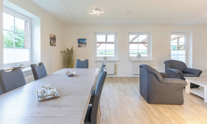Emmelsbull Apartment | Ferienwohnung Schöne Aussicht in Emmelsbüll-horsbüll