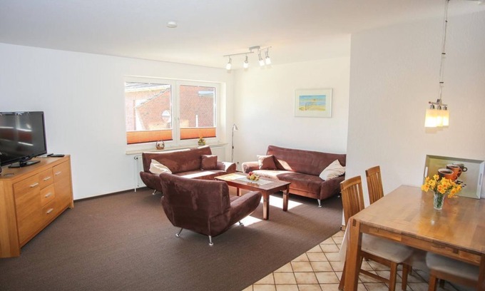 Tumlauer Koog Apartment | Ferienwohnung 1 - Nordisch Nature - Ferienhof am Deich