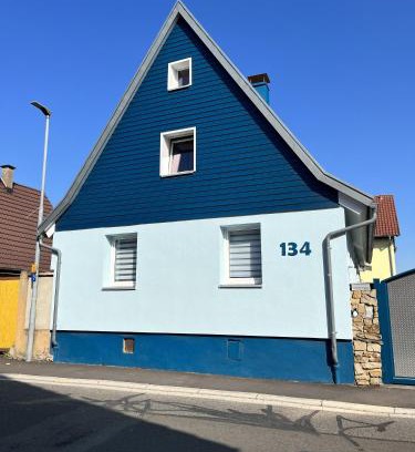Ubstadt-Weiher Apartment | Ferienwohnung Blaues Haus
