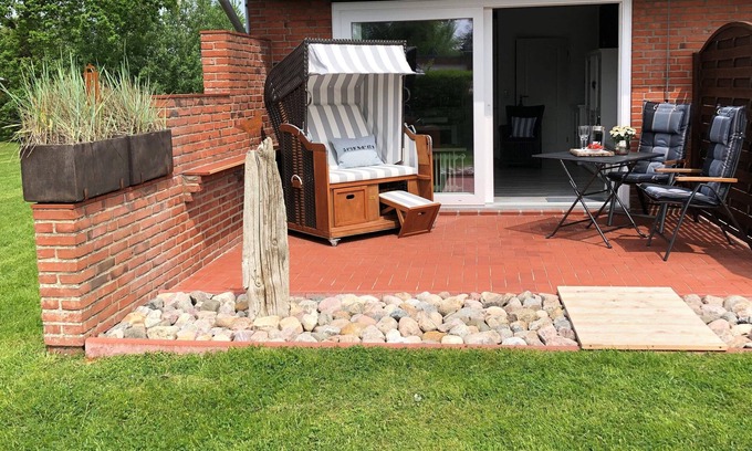 Garding Apartment | Ferienwohnung Eidernest