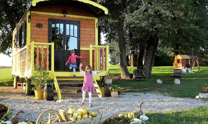 Pauilhac Cabin | Ferienwohnung Familie 4 bis 5 Personen - 4 Pers. im Preis enthalten