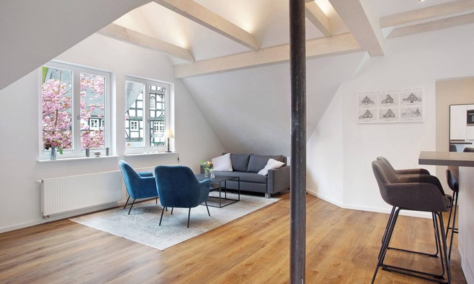 Kickenbach Apartment | Ferienwohnung Mühlendach, 90qm, 2 Schlafzimmer, max. 5 Personen